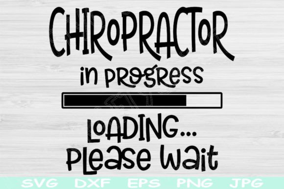 Chiropractor Loading Svg: Graphics for Crafts