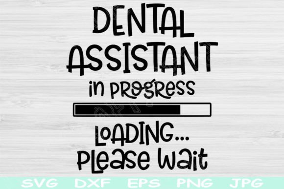 Dental Assistant Loading SVG for Crafts & Graphics