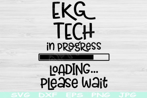 Ekg Tech Loading: Graphics for Crafts