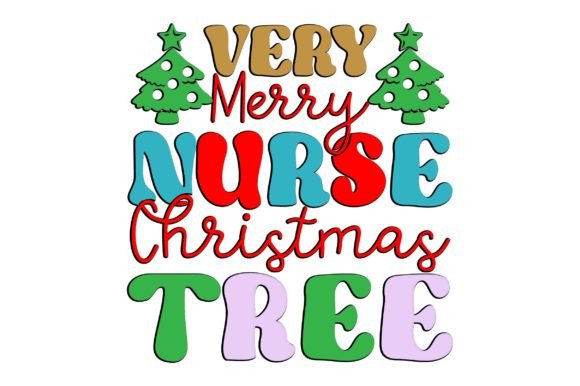 Nurse Holiday Graphics for Crafts & Branding