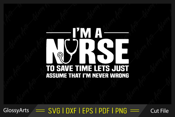 Nurse SVG Graphics for Crafts