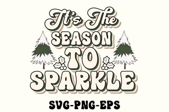 Retro Sparkle Graphics for Crafts