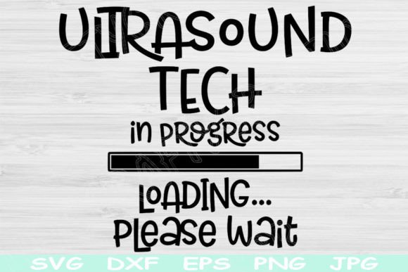 Ultrasound Tech SVG: Graphics for Crafts